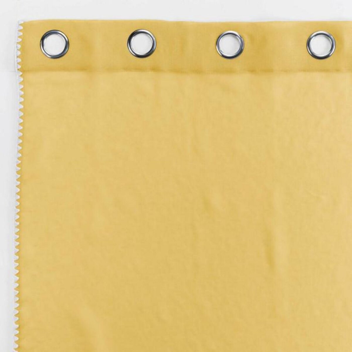 Paris Prix Rideau Voilage à Œillets  Fantaisie Louise  140x240cm Miel