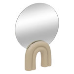 ATMOSPHERA Miroir à Poser Design  Wavy Bliss  35cm Blanc
