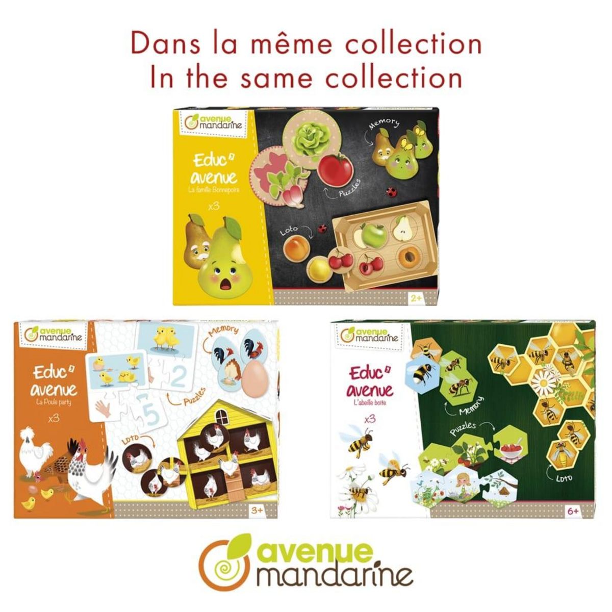 Avenue Mandarine Avenue Mandarine Jeu educatif Hen Party