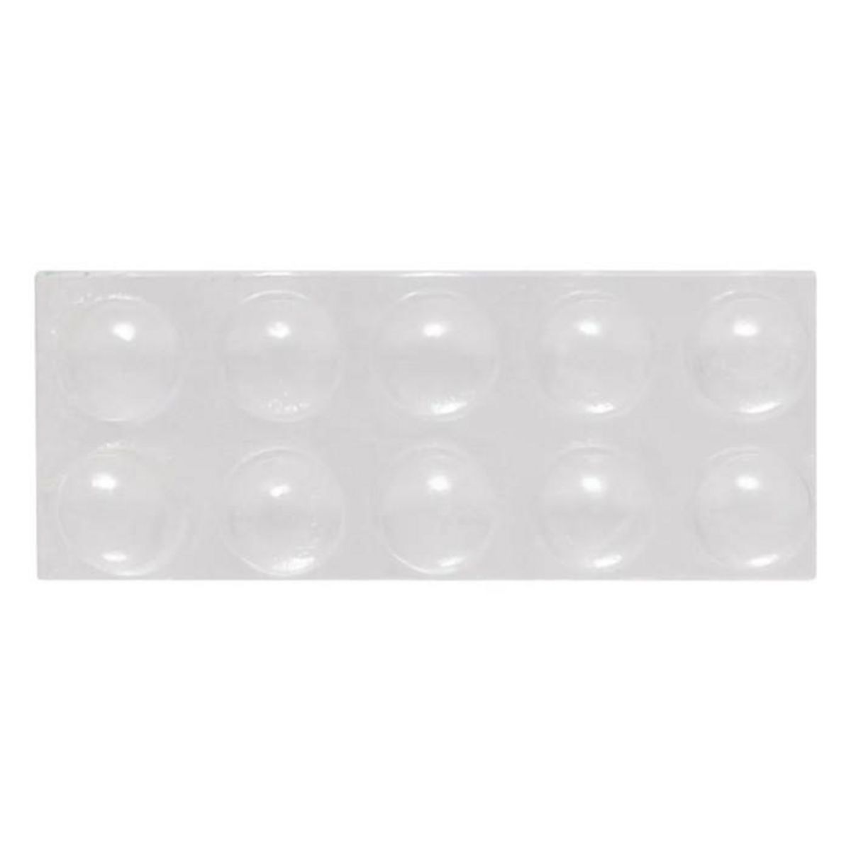 FIVE Lot de 116 Patins de Protection  Feutre  6cm Blanc