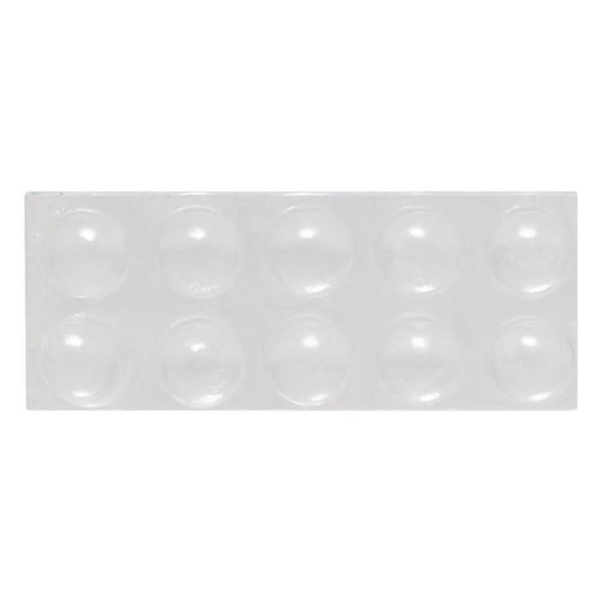 FIVE Lot de 116 Patins de Protection  Feutre  6cm Blanc