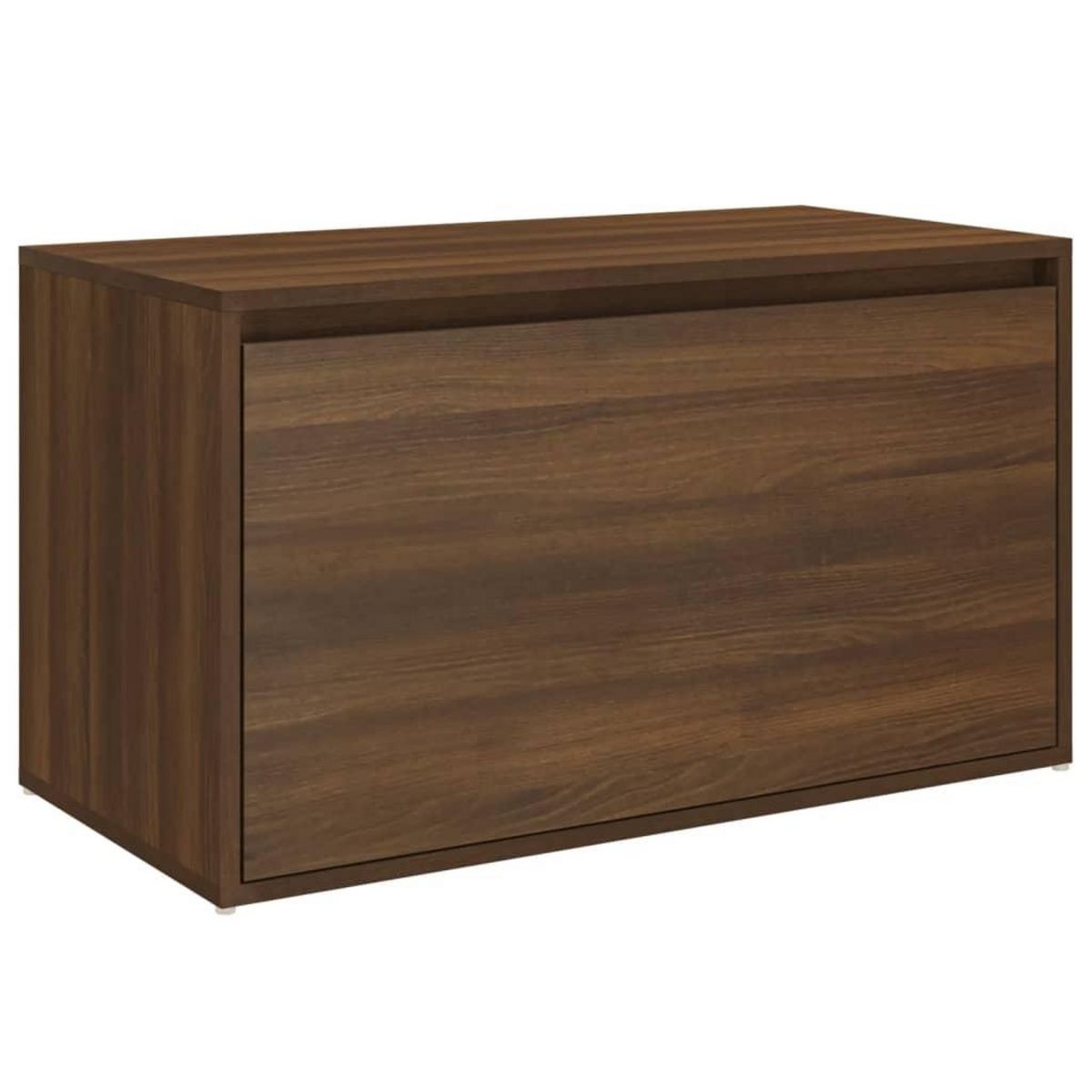 VIDAXL Banc d'entree 80x40x45 cm Chene marron Bois d'ingenierie