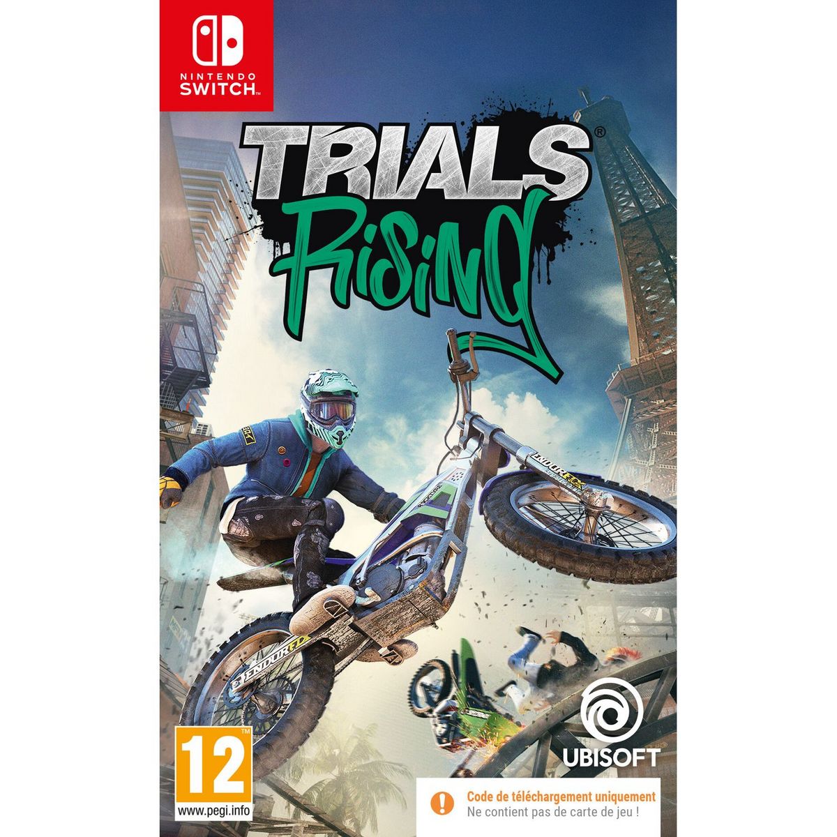 Trials Rising Nintendo Switch - Code de Téléchargement