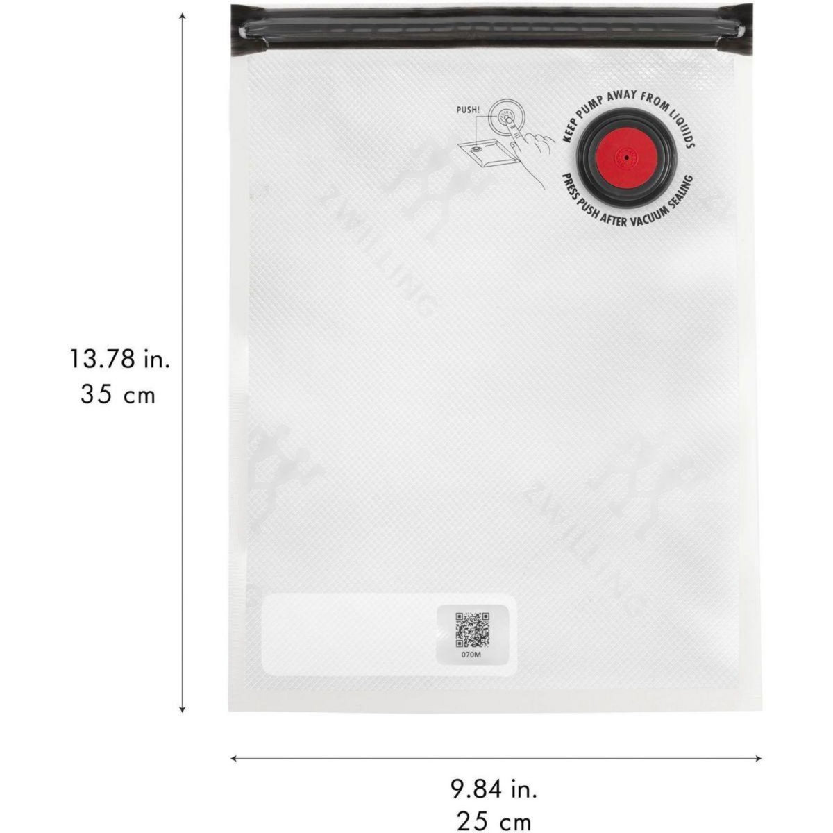 ZWILLING Sachets sous vide sacs sous vide - M - 10 pcs