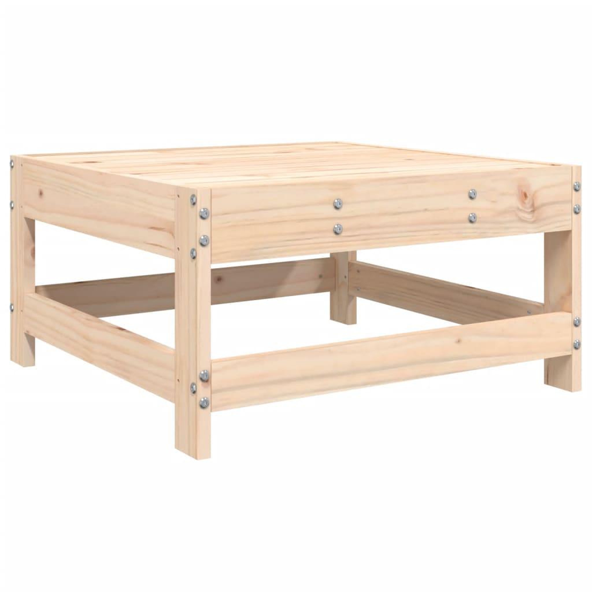 Voir la diapositive 5 : VIDAXL Salon de jardin 7 pcs Bois de pin massif