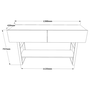 Voir la diapositive 5 : CONCEPT USINE Console style industriel TARA