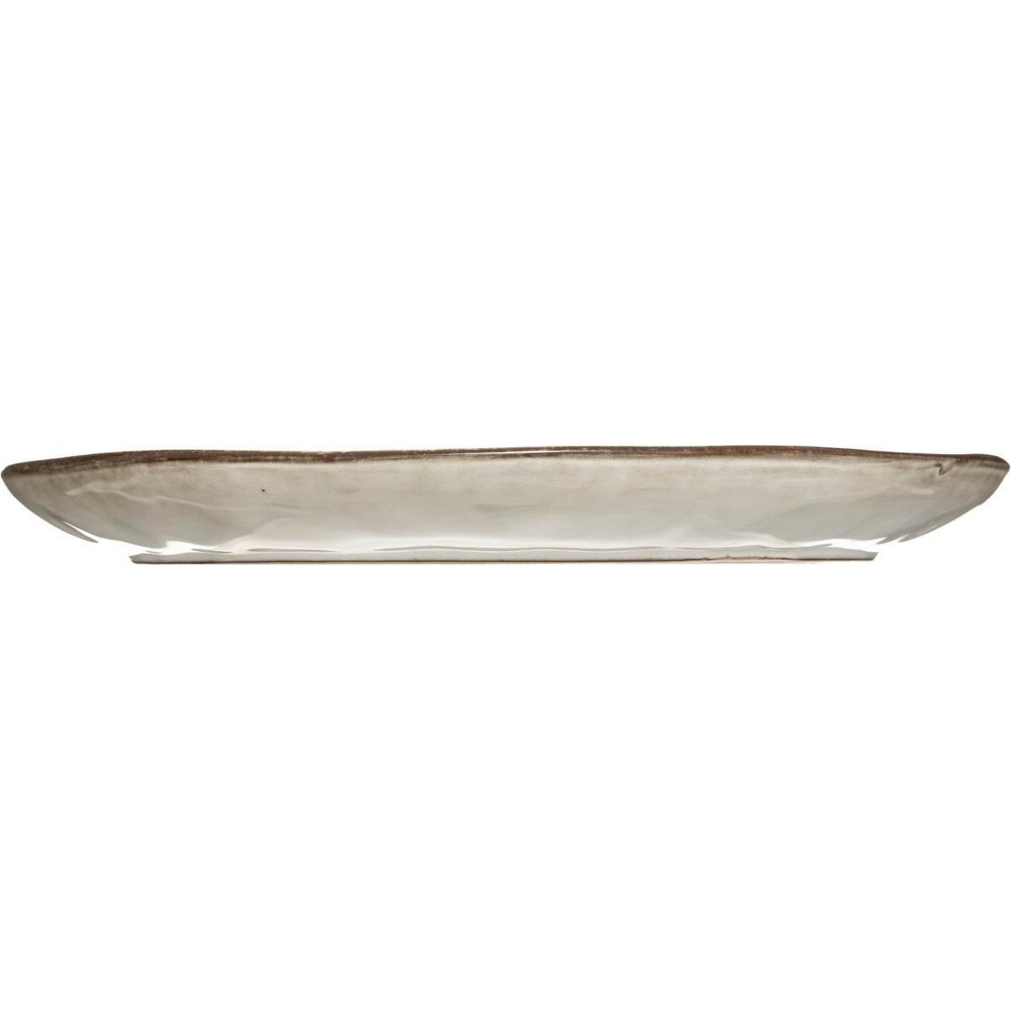 Voir la diapositive 3 : SECRET DE GOURMET Lot de 6 assiettes plates  flower  26cm gris