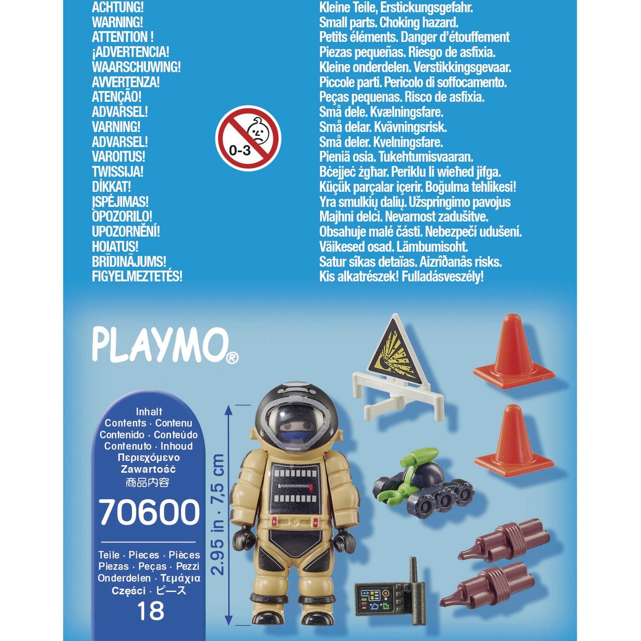 Voir la diapositive 3 : PLAYMOBIL 70600 - Special Plus Démineur