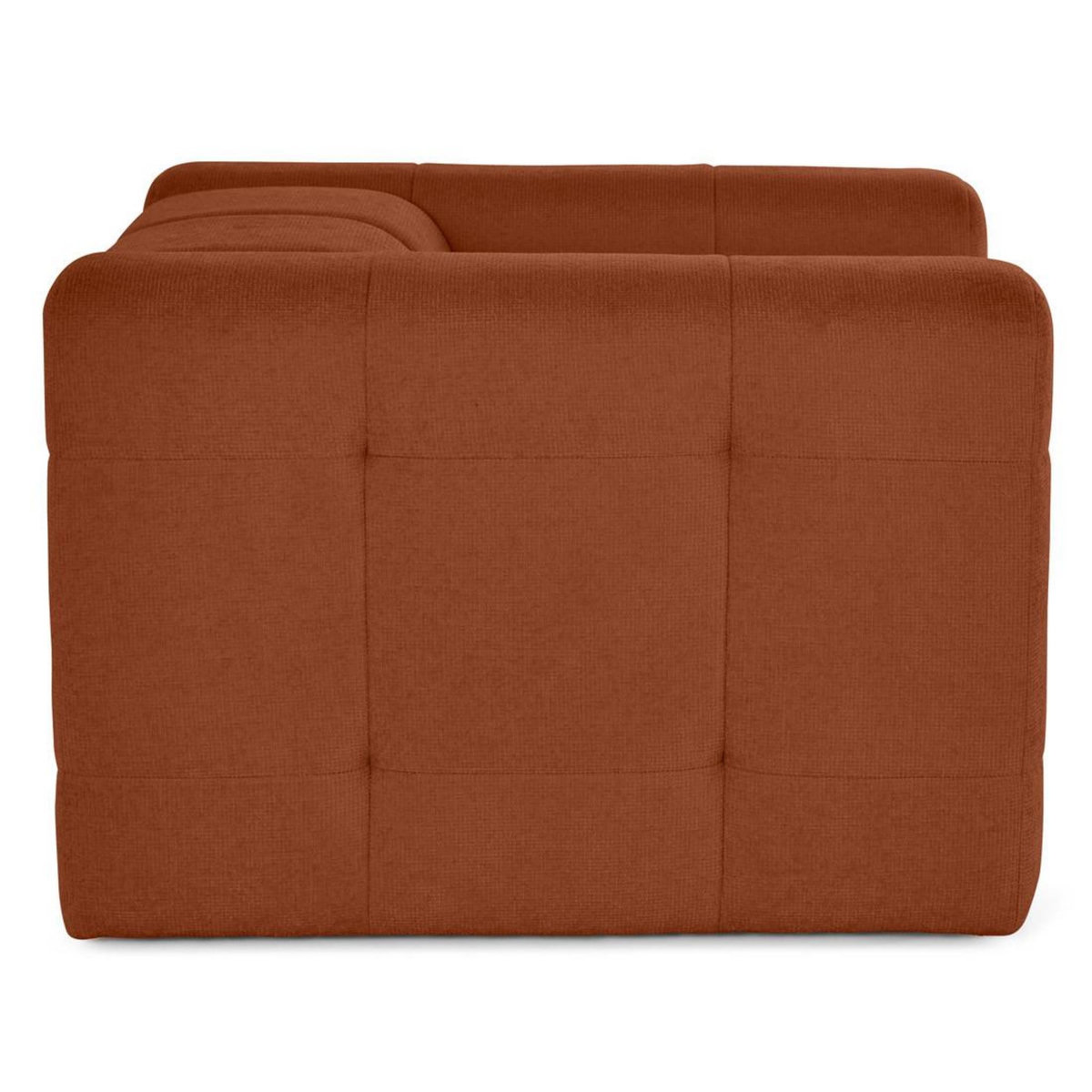 LISA DESIGN Suzano - fauteuil en tissu texturé