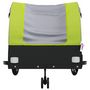 Voir la diapositive 6 : VIDAXL Remorque de vélo noir et vert 45 kg fer