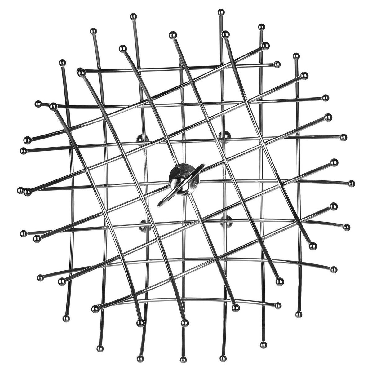 SECRET DE GOURMET Corbeille à fruits 2 Etages Chrome