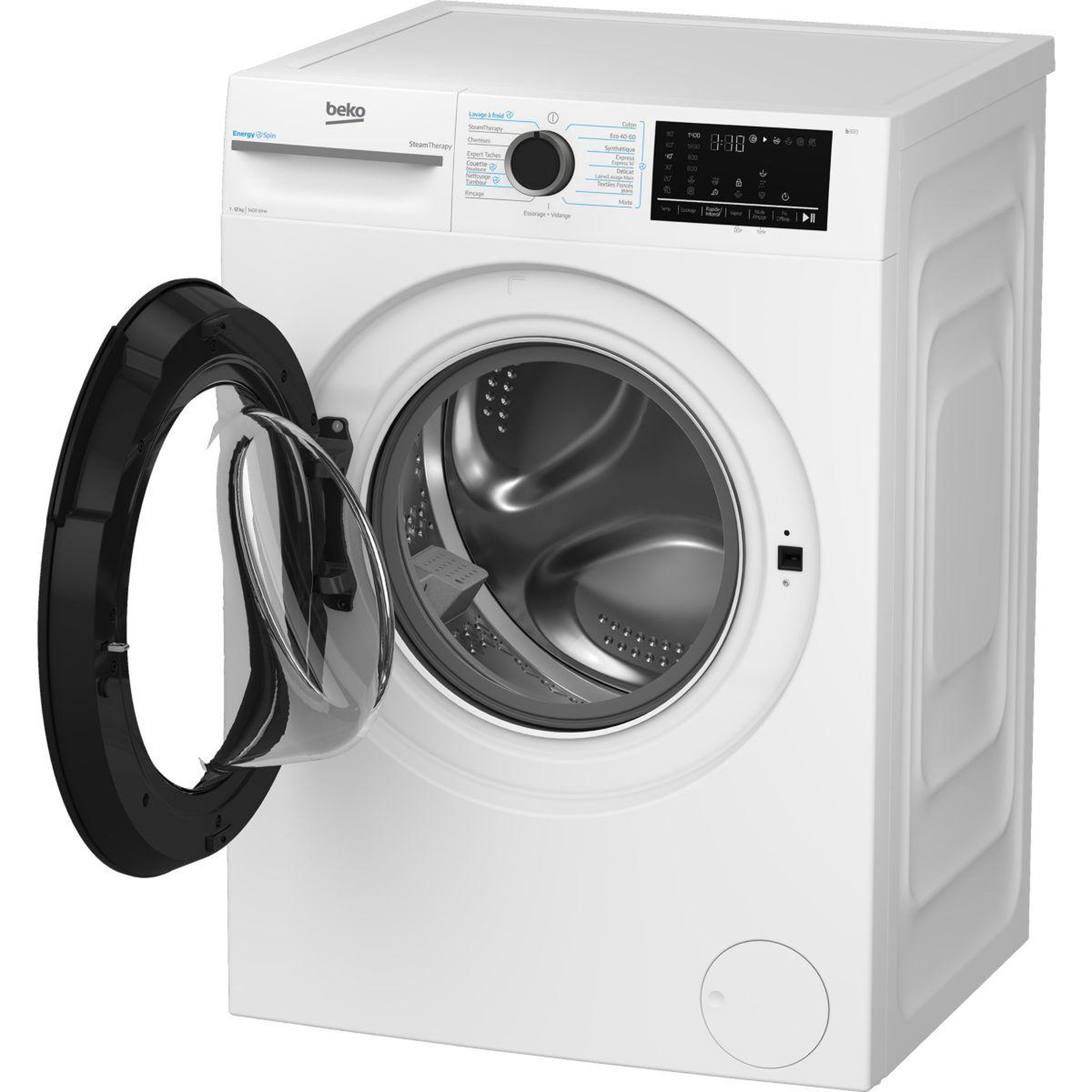 Voir la diapositive 3 : Beko Lave linge hublot bm3wft412411b