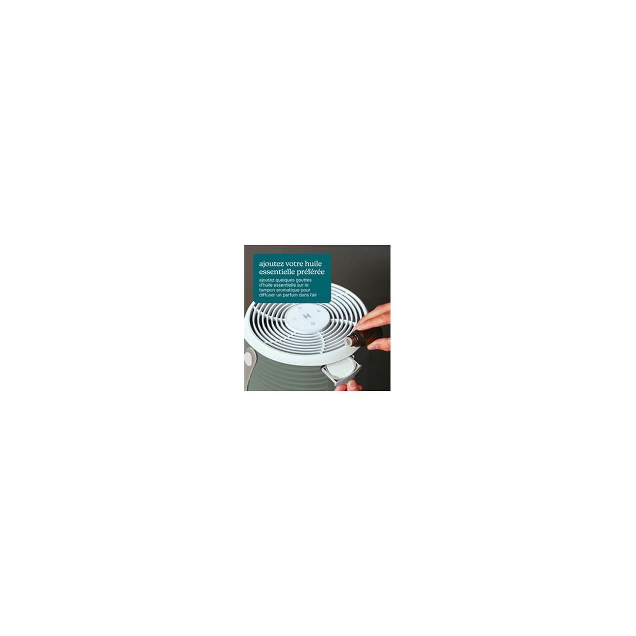 Voir la diapositive 6 : HOMEDICS Purificateur Homedics WhisperPure Comfort Vert