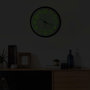 Voir la diapositive 5 : VIDAXL Horloge murale lumineuse Noir 30 cm