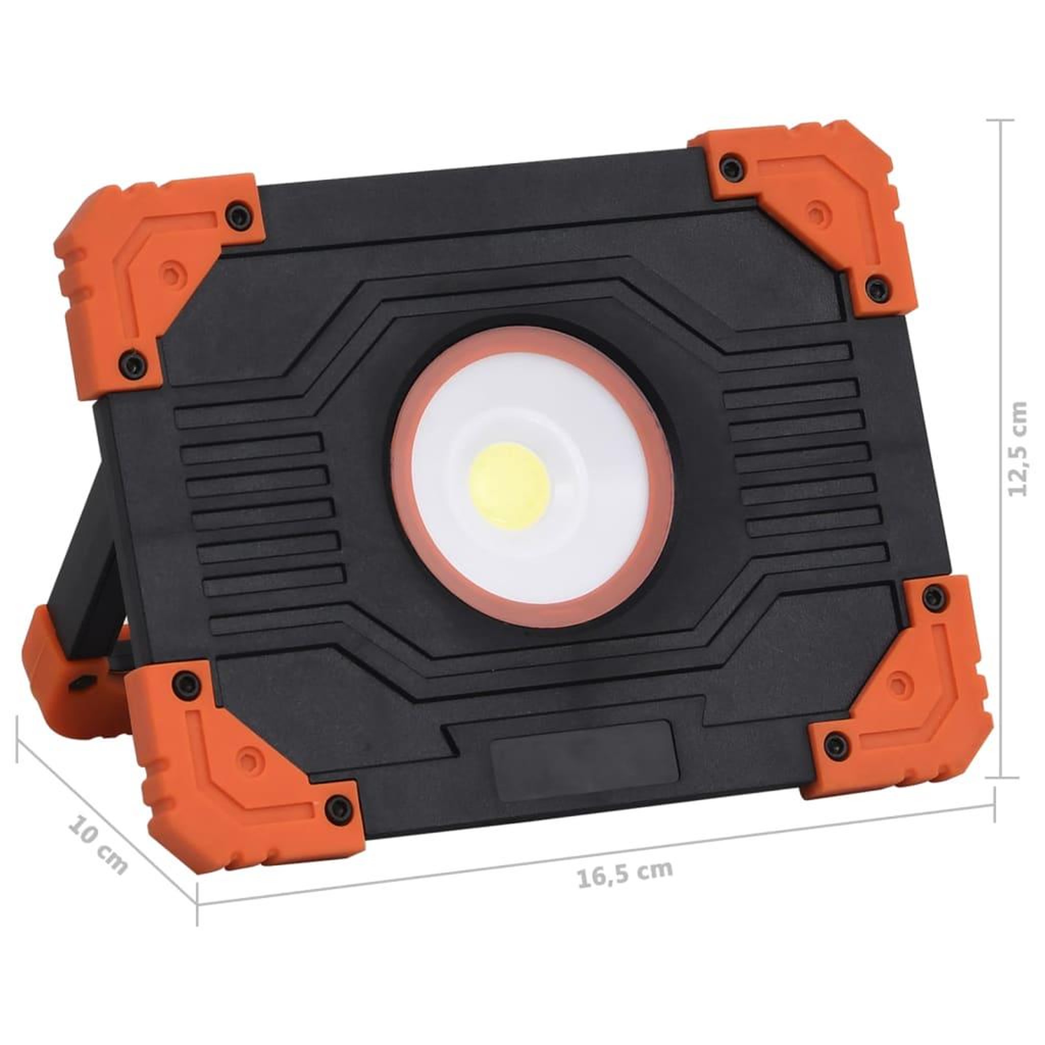 Voir la diapositive 6 : VIDAXL Projecteur a LED portable ABS 10 W Blanc froid