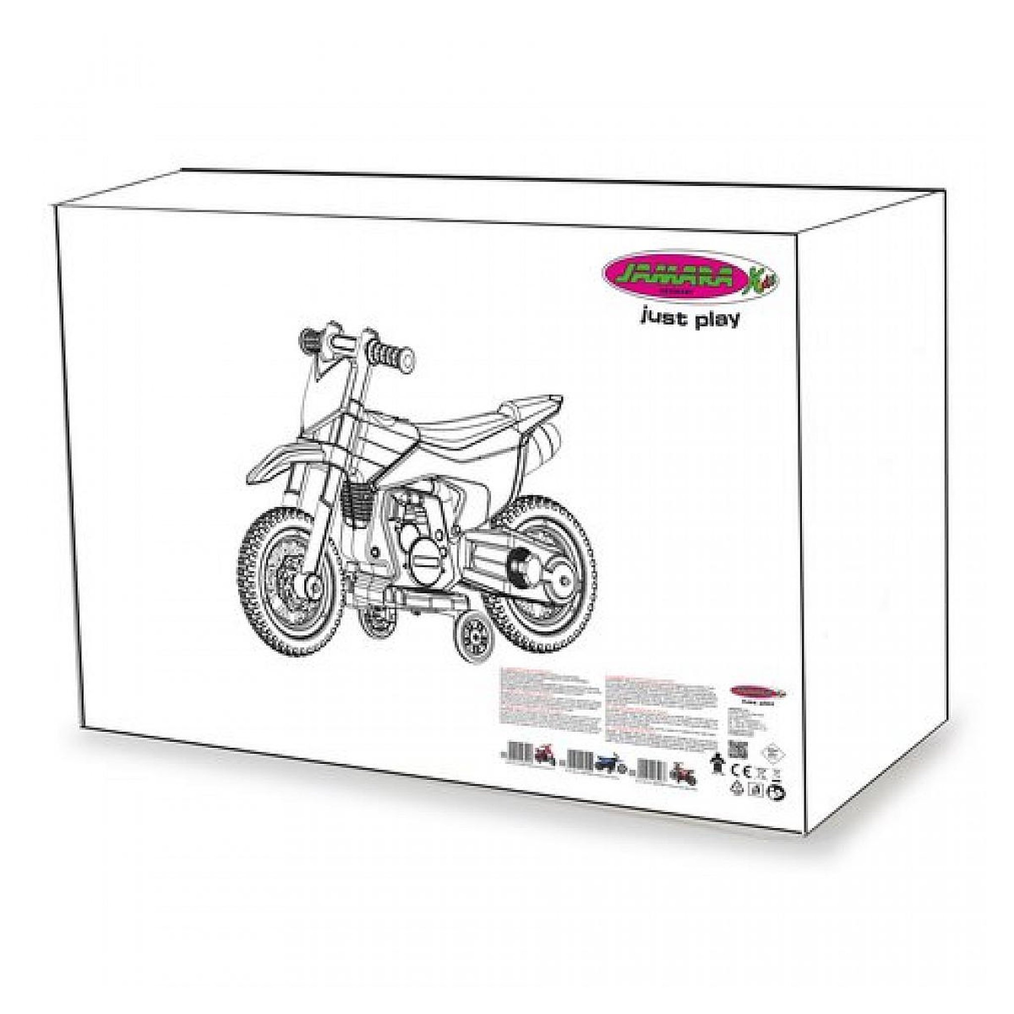 Voir la diapositive 5 : Jamara Ride-on Moto Power Bike blu 6V