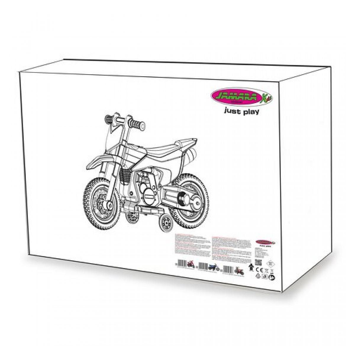 Jamara Ride-on Moto Power Bike blu 6V