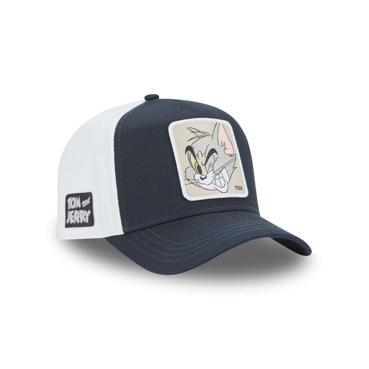 CAPSLAB Casquette trucker en coton Tom & Jerry modèle Tom
