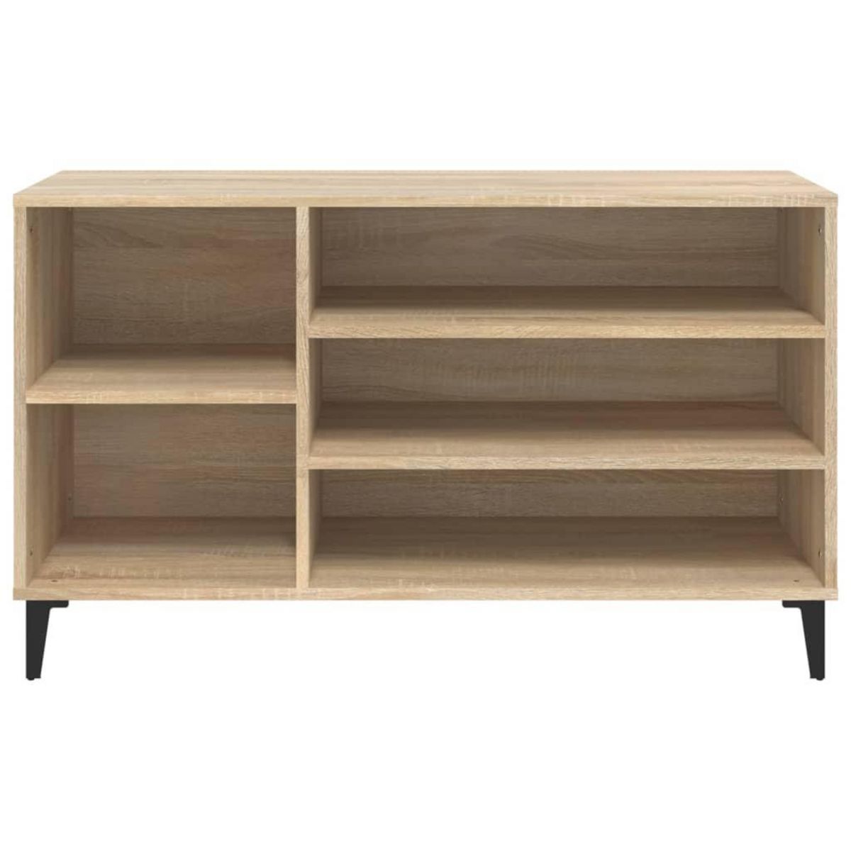 VIDAXL Armoire a chaussures Chene sonoma 102x36x60cm Bois d'ingenierie