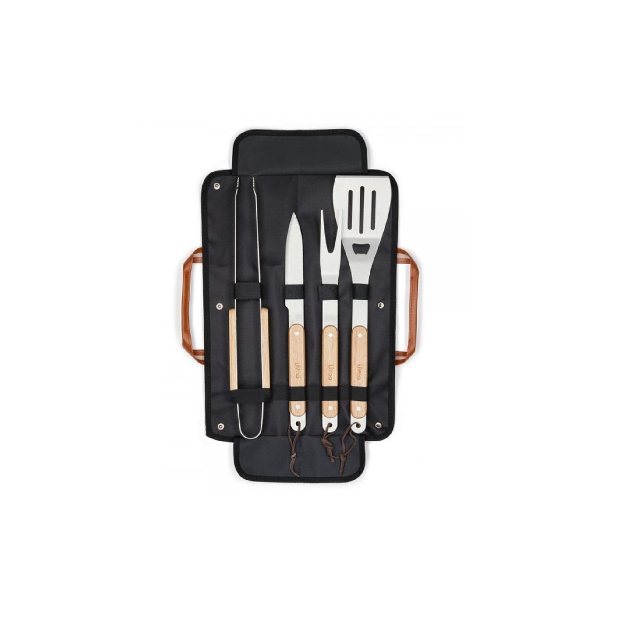 Voir la diapositive 2 : LIVOO Set de 4 accessoires pour barbecue - gs162