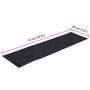 Voir la diapositive 6 : VIDAXL Tapis d'escalier autocollants Rectangulaire 15 pcs 76x20cm Gris