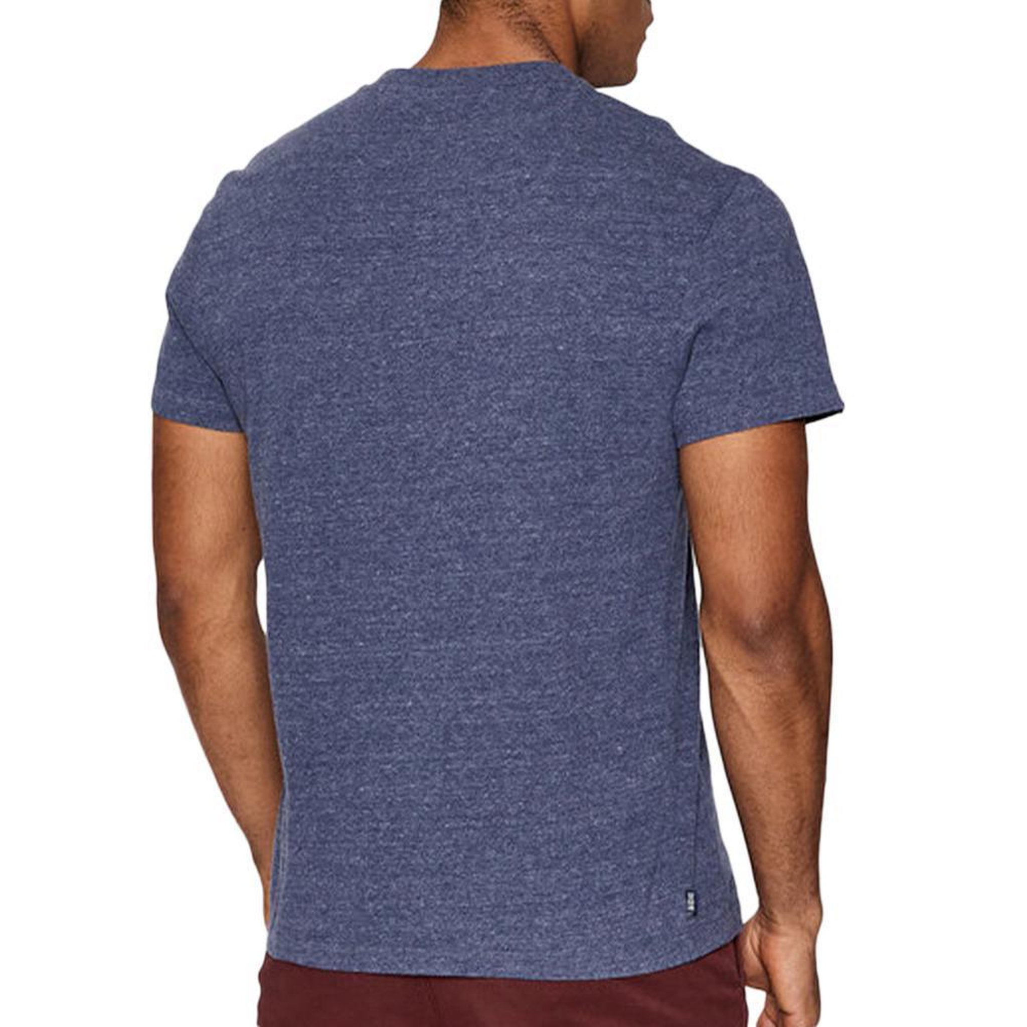 Voir la diapositive 2 : SUPERDRY T-shirt Bleu Homme Superdry Vintage LogoR6T