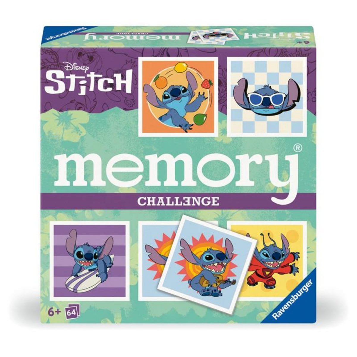 RAVENSBURGER Jeu de mémoire Ravensburger Challenge memory® Stitch