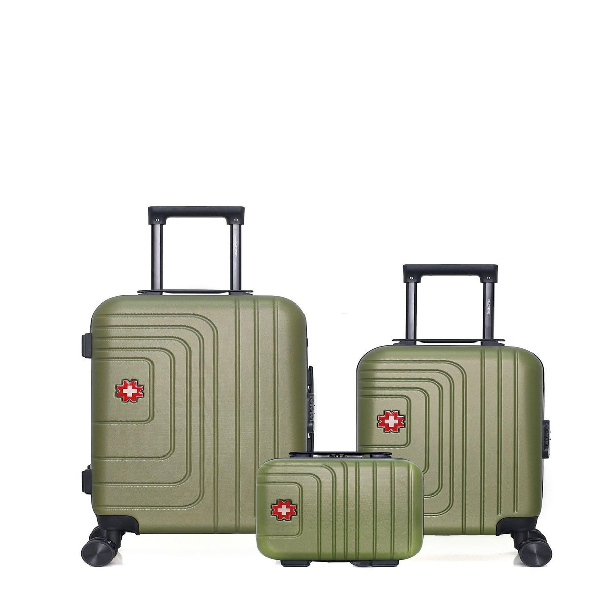 SWISS KOPPER SWISS KOPPER - LOT DE 3 - Valises cabine, cabine XXS et vanity RUTI