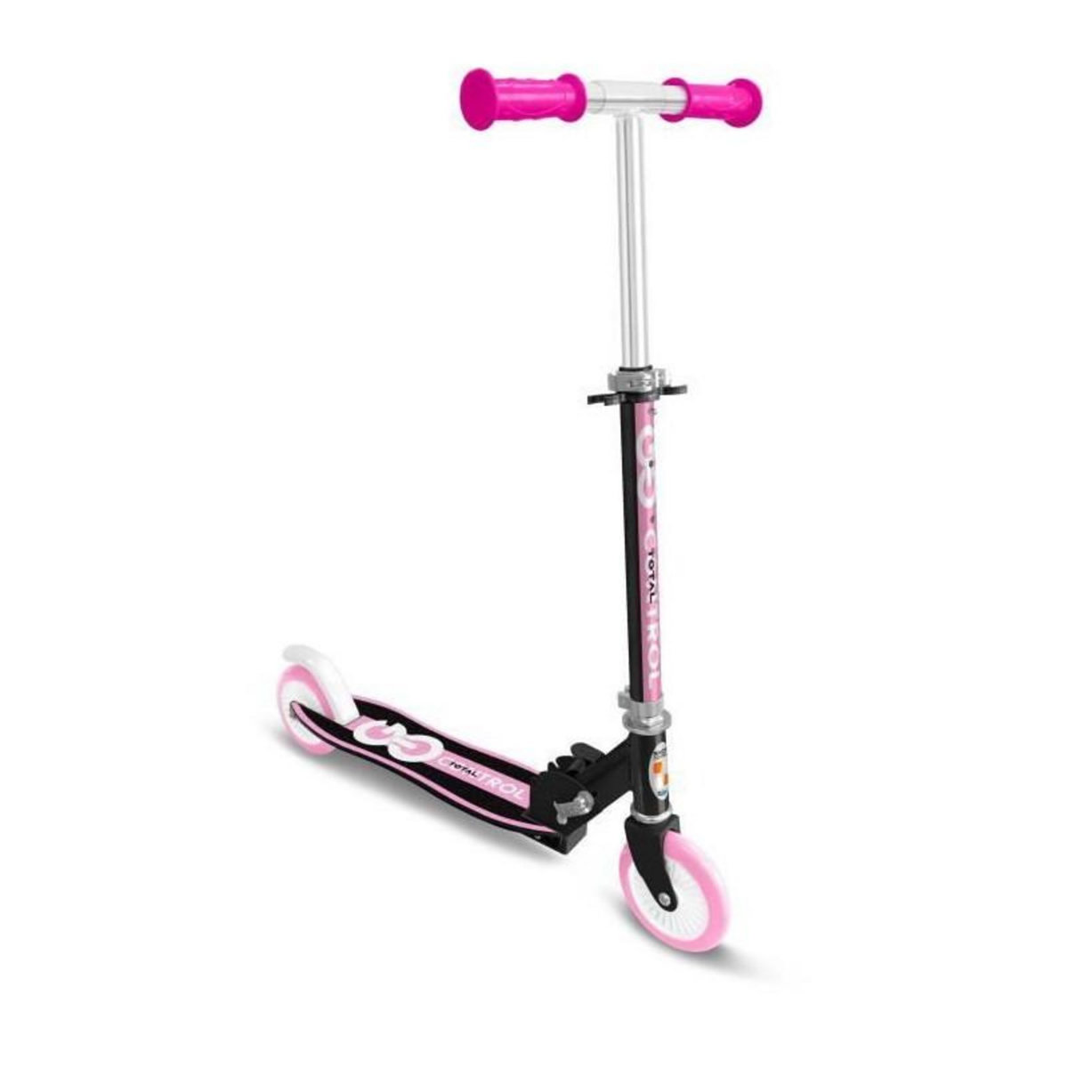 STAMP Trottinette pliable - STAMP - SKIDS CONTROL - Plateau ergonomique - Rose