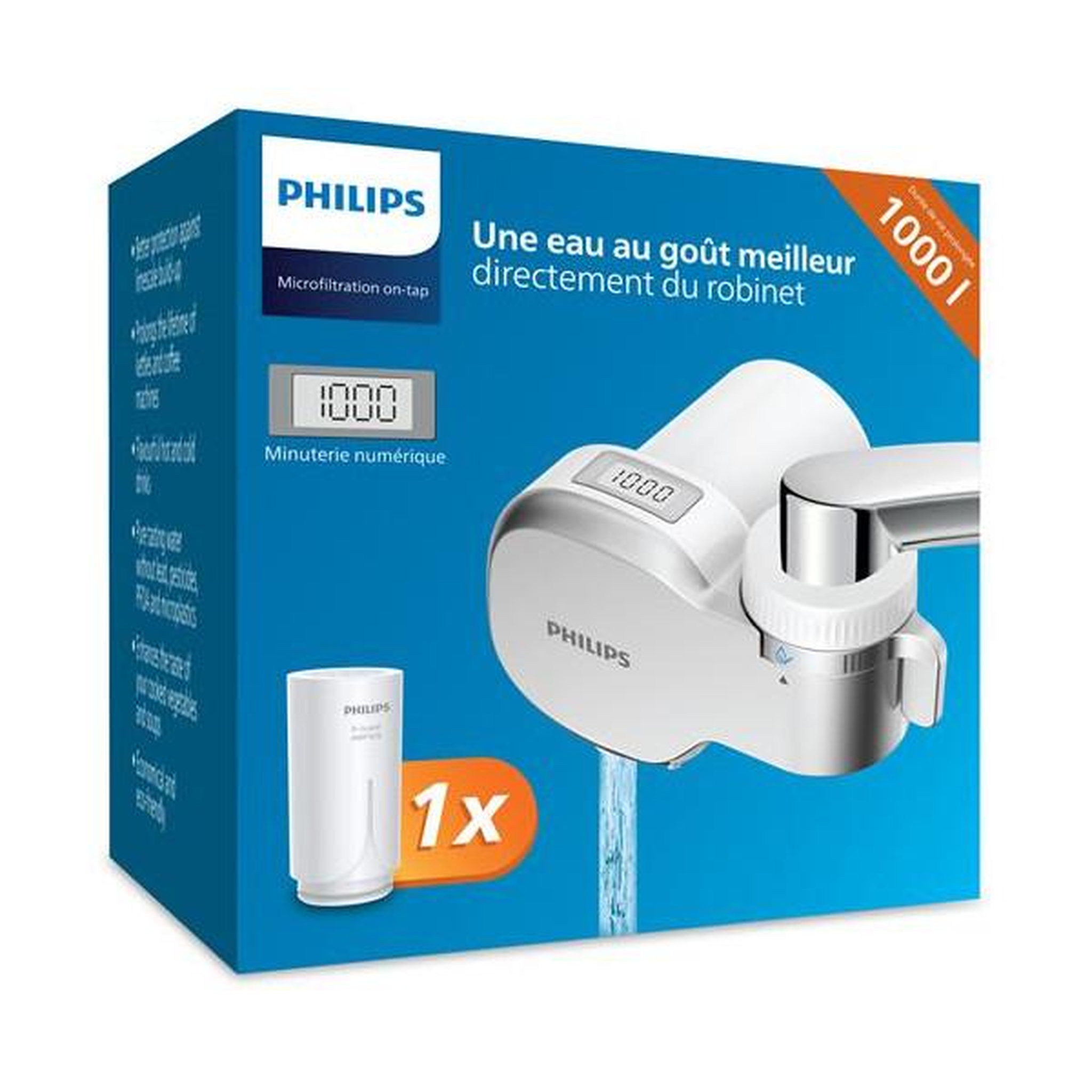 Philips Filtre à robinet Phillips AWP3705P1/10 Blanc
