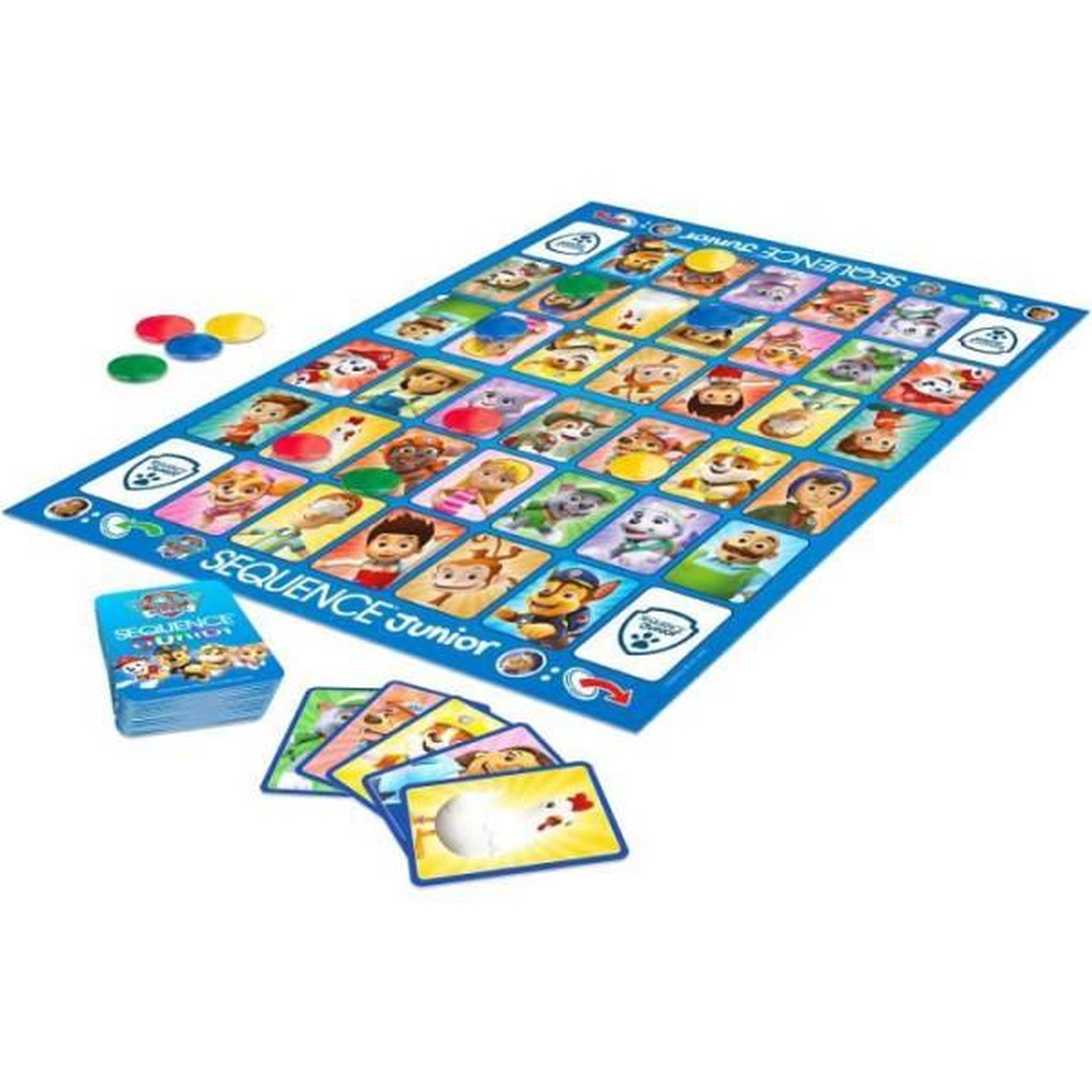 Voir la diapositive 3 : GOLIATH Jeu de société - GOLIATH - Sequence Junior Pat'Patrouille - Jeu familial des 3 ans