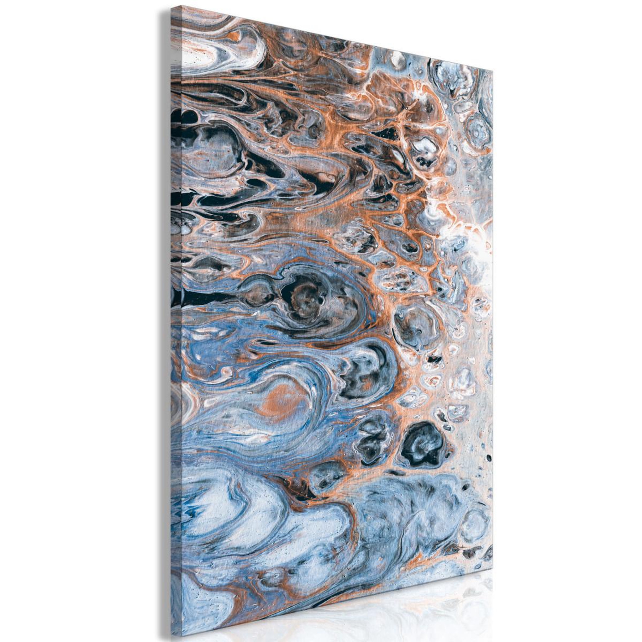 Voir la diapositive 1 : Paris Prix Tableau imprimé  sienna blue marble