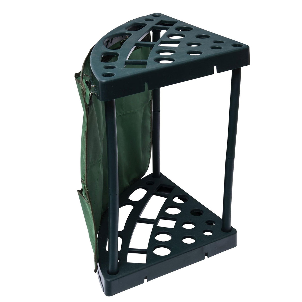 WERKAPRO Range outils de jardin d'angle avec sa housse