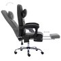 Voir la diapositive 5 : VIDAXL Chaise de bureau de massage Noir Similicuir