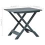 Voir la diapositive 6 : VIDAXL Table pliable de jardin Vert 79x72x70 cm Plastique