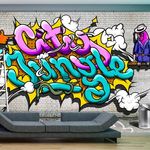 Paris Prix Papier Peint  Pink Parrot. Coloris disponibles : Multicolore