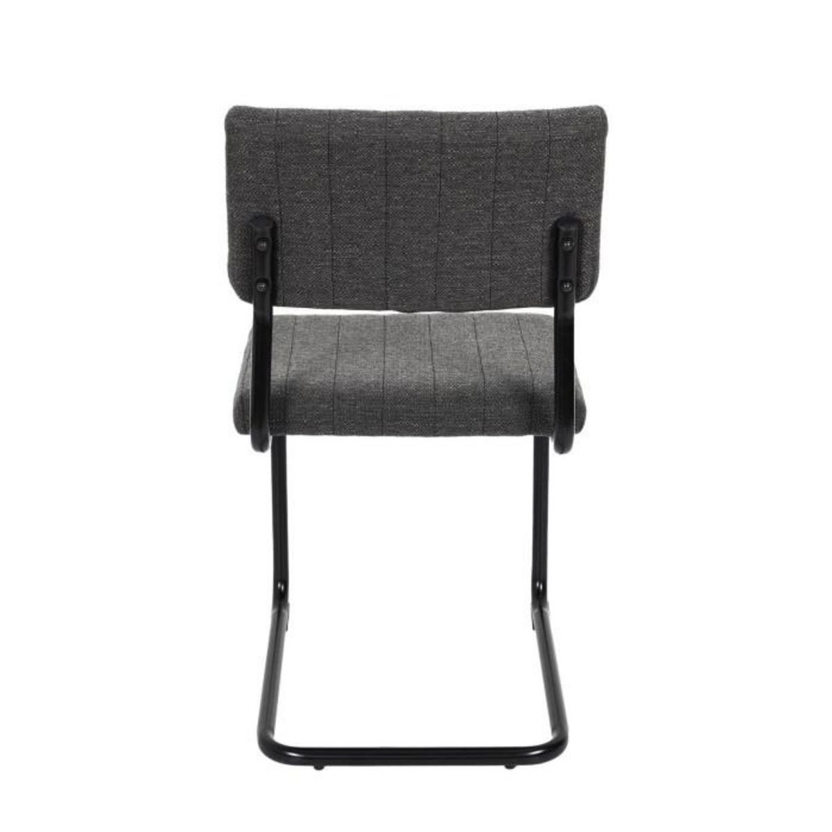 Paris Prix Lot de 2 Chaises  Alban  84cm Gris Chiné