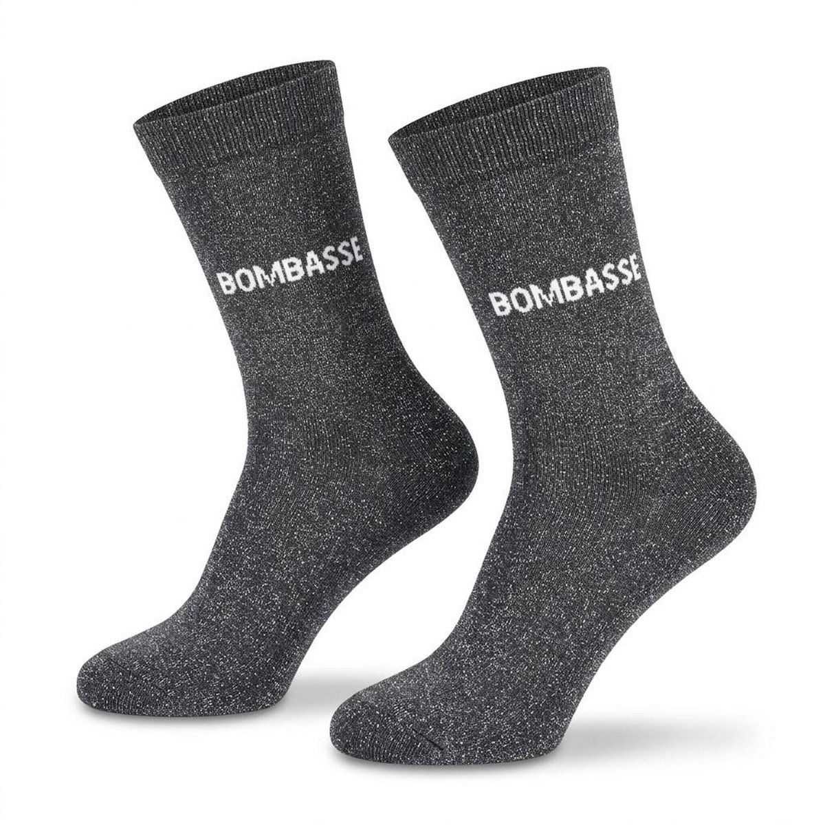 OZABI Chaussettes Femme Lurex Message Humoristique