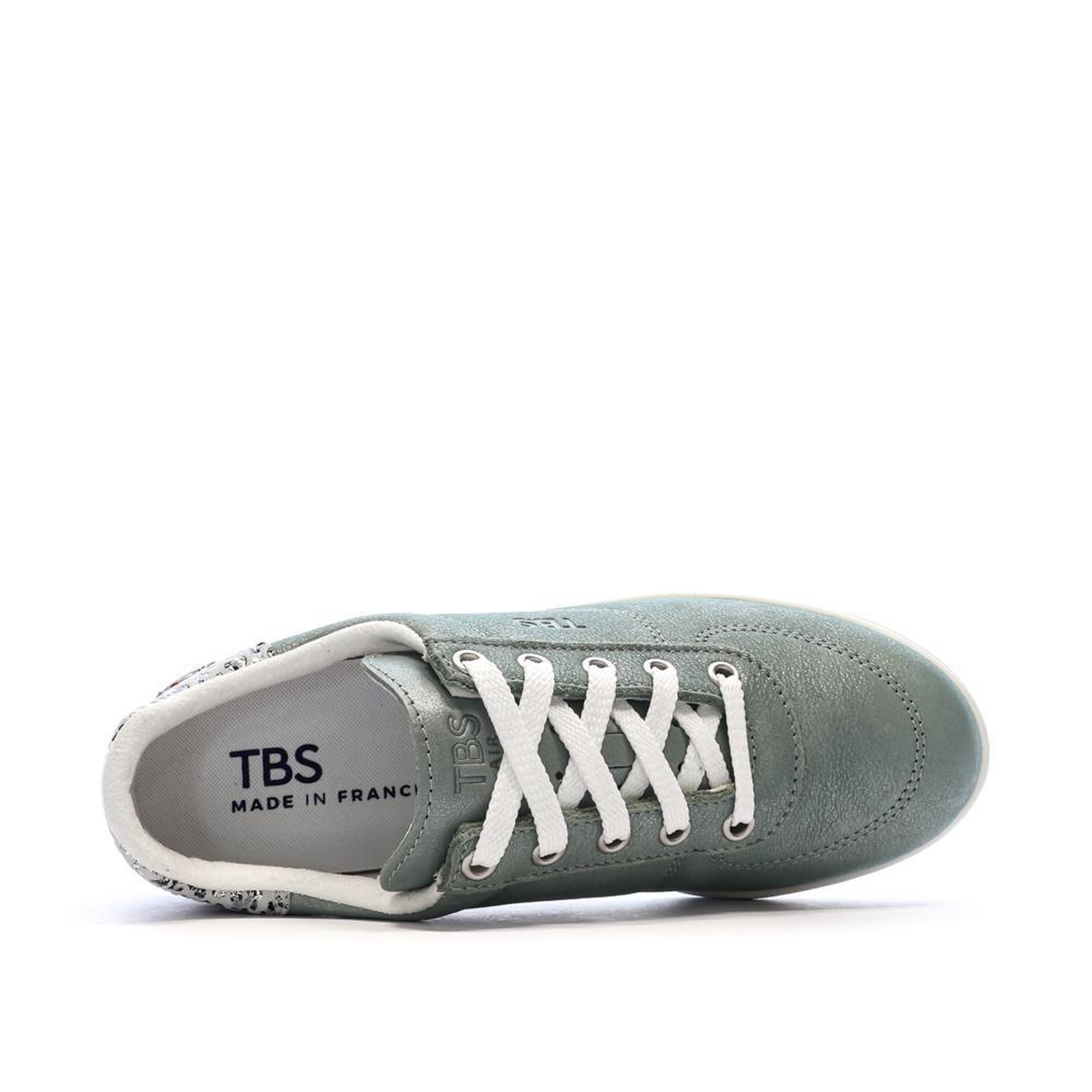 Voir la diapositive 4 : TBS Baskets Vert Femme TBS Brandie