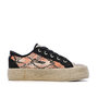 Voir la diapositive 2 : CHATTAWAK Baskets Noir/Rose Femme Chattawak Paco