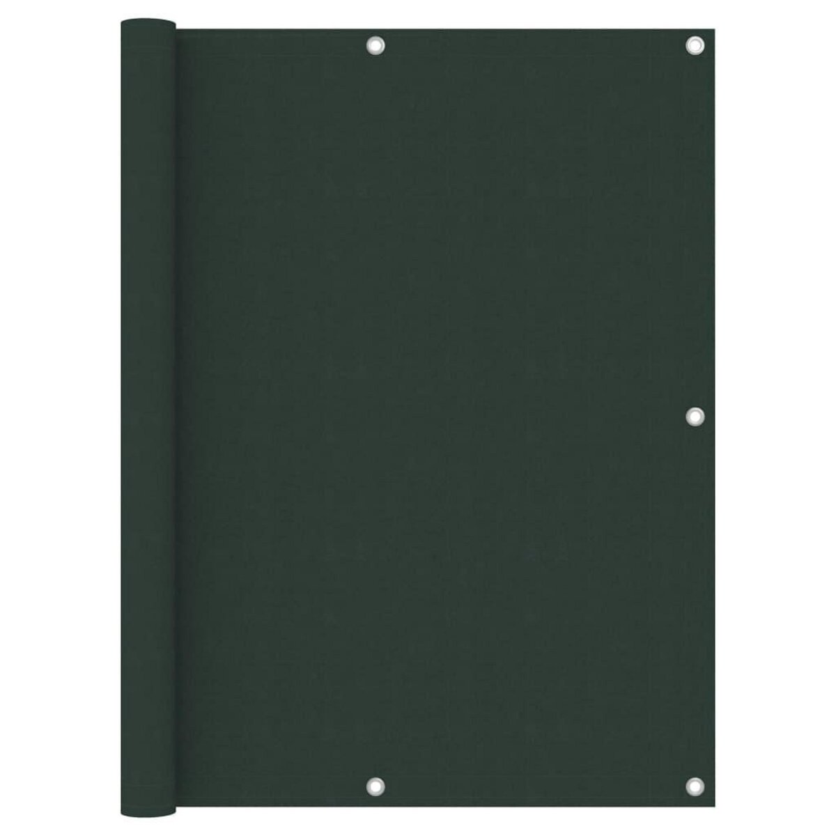 VIDAXL Ecran de balcon Vert fonce 120x400 cm Tissu Oxford