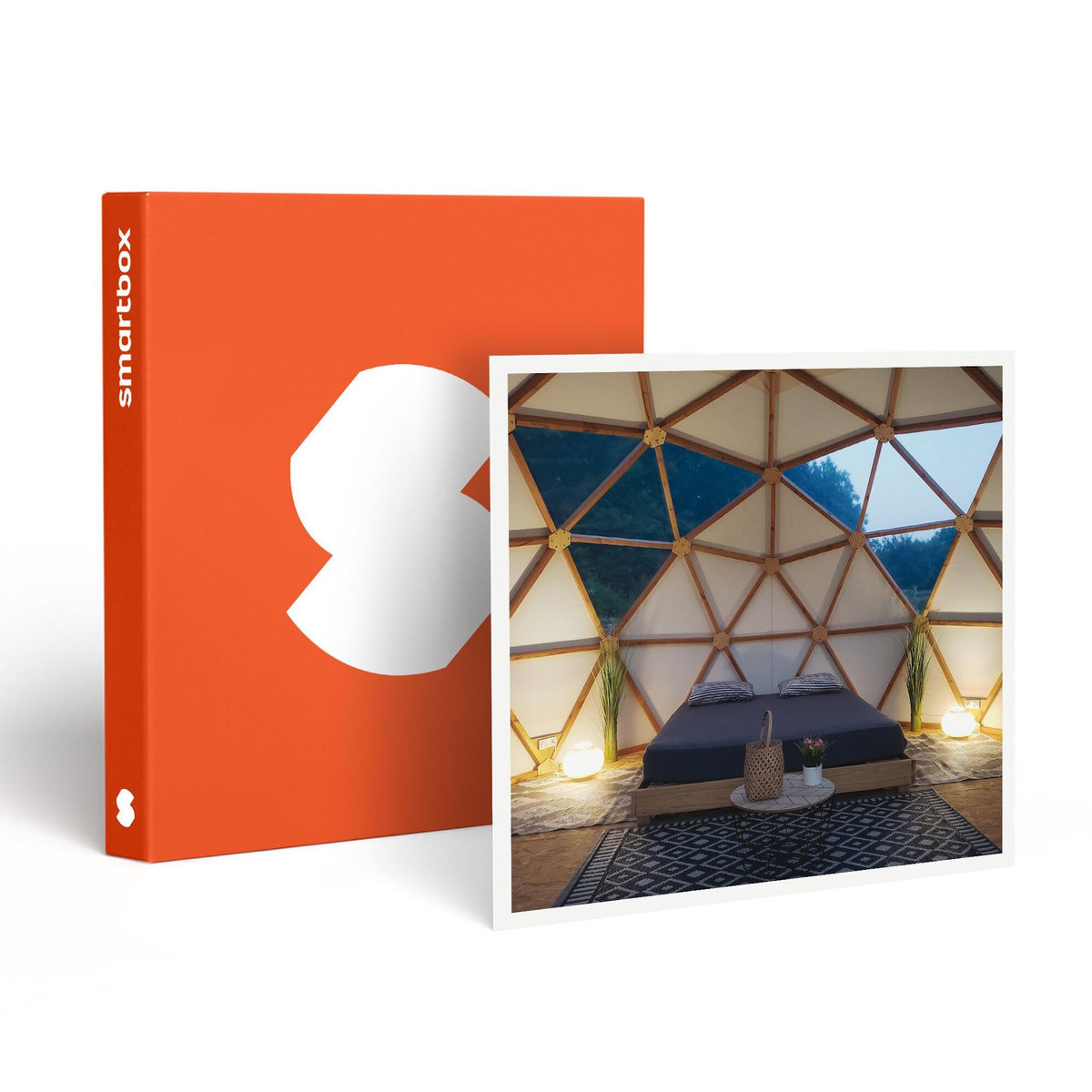 Smartbox Séjour insolite en famille : 2 jours en dôme près d'Aurillac - Coffret Cadeau Séjour