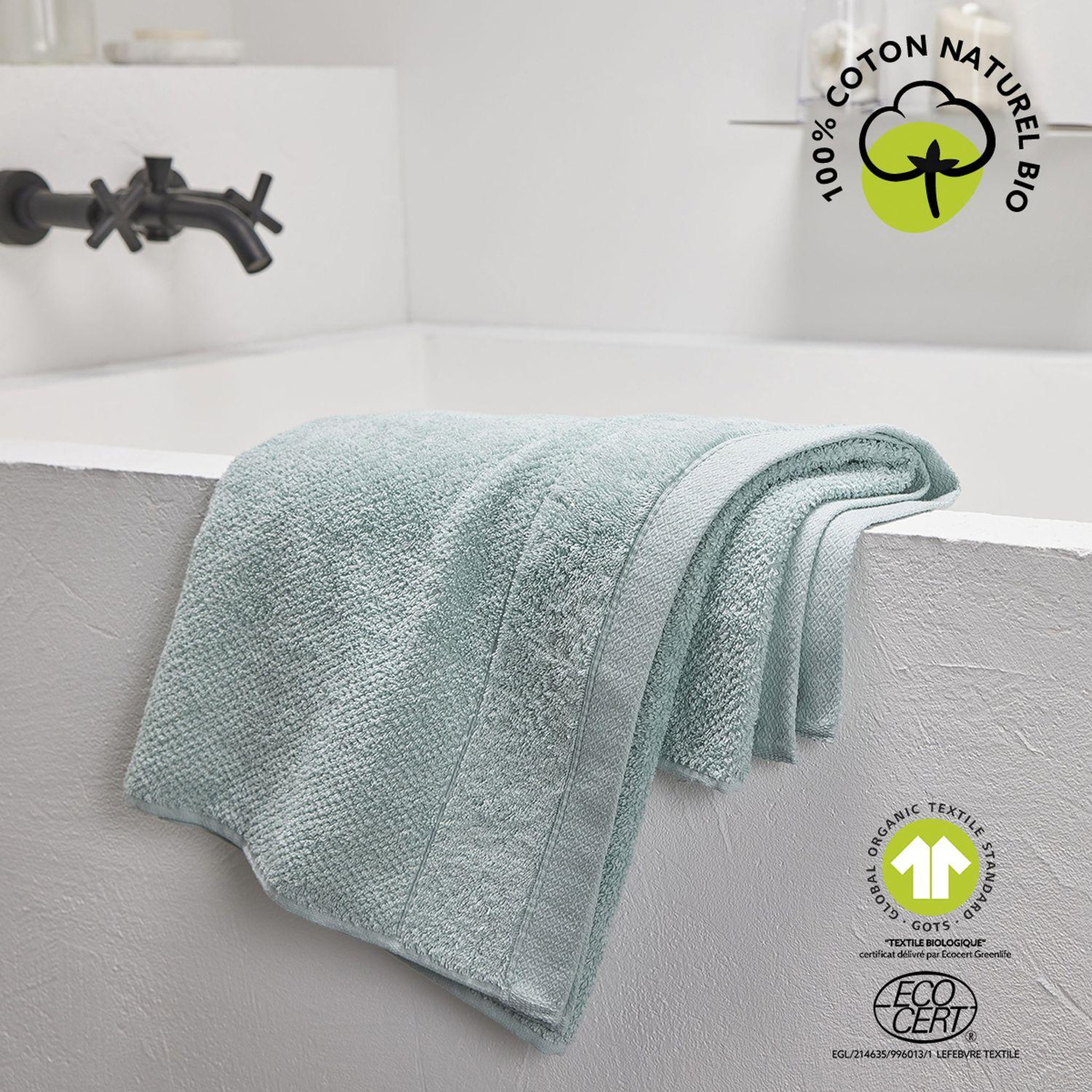 Voir la diapositive 2 : Today Serviette de toilette - 100% coton BIO