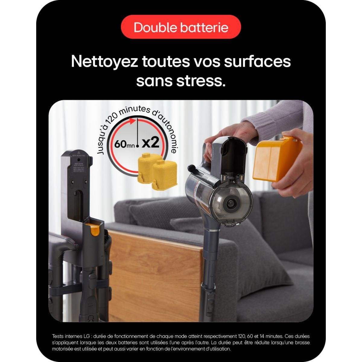 LG Aspirateur balai A9K-PRO2N