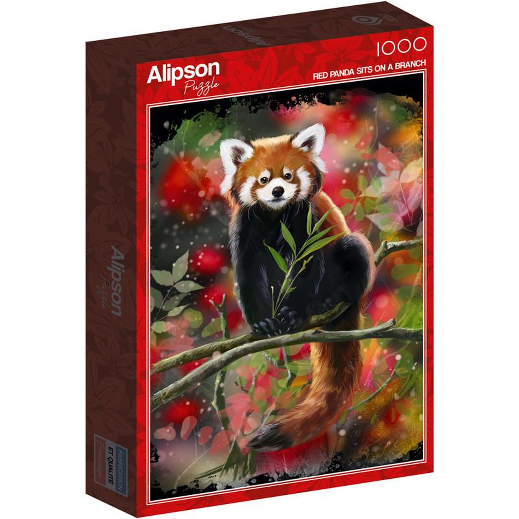 ALIZE Puzzle 1000 pièces Panda roux – Faune sauvage et nature – Alizé