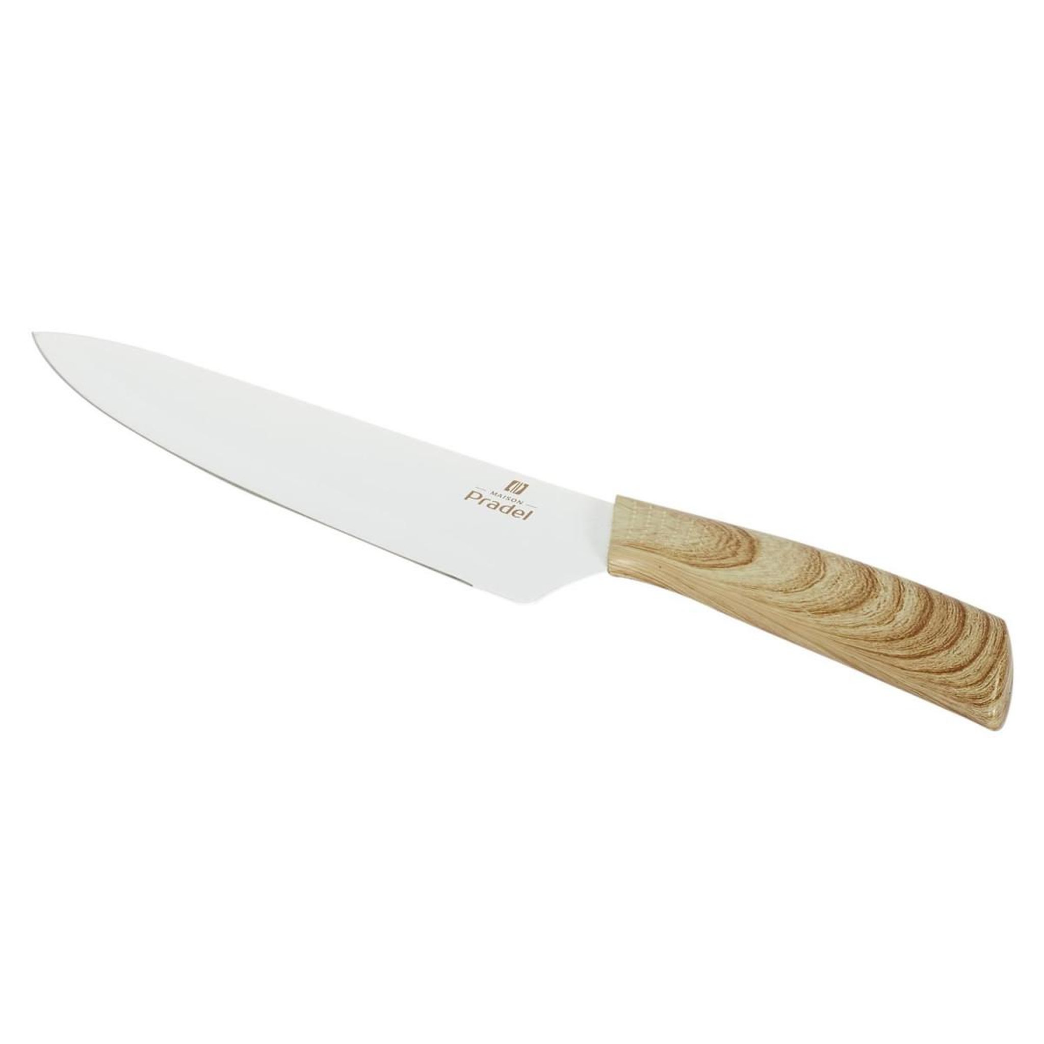 Voir la diapositive 2 : COOK CONCEPT Couteau Revêtement Anti-Adhésif  Lame  34cm Beige