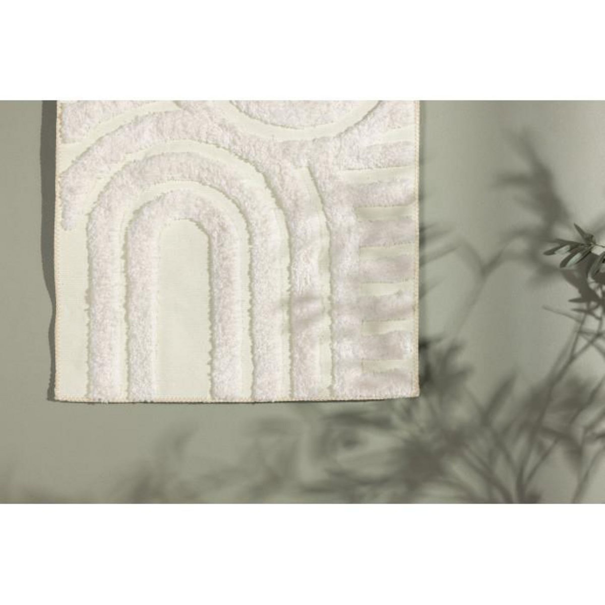 Paris Prix Toile Tapis à Suspendre  Nikita  100cm Blanc