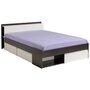 Voir la diapositive 2 : Lit double adulte 140x190 / 140x200 cm avec rangements BOOST