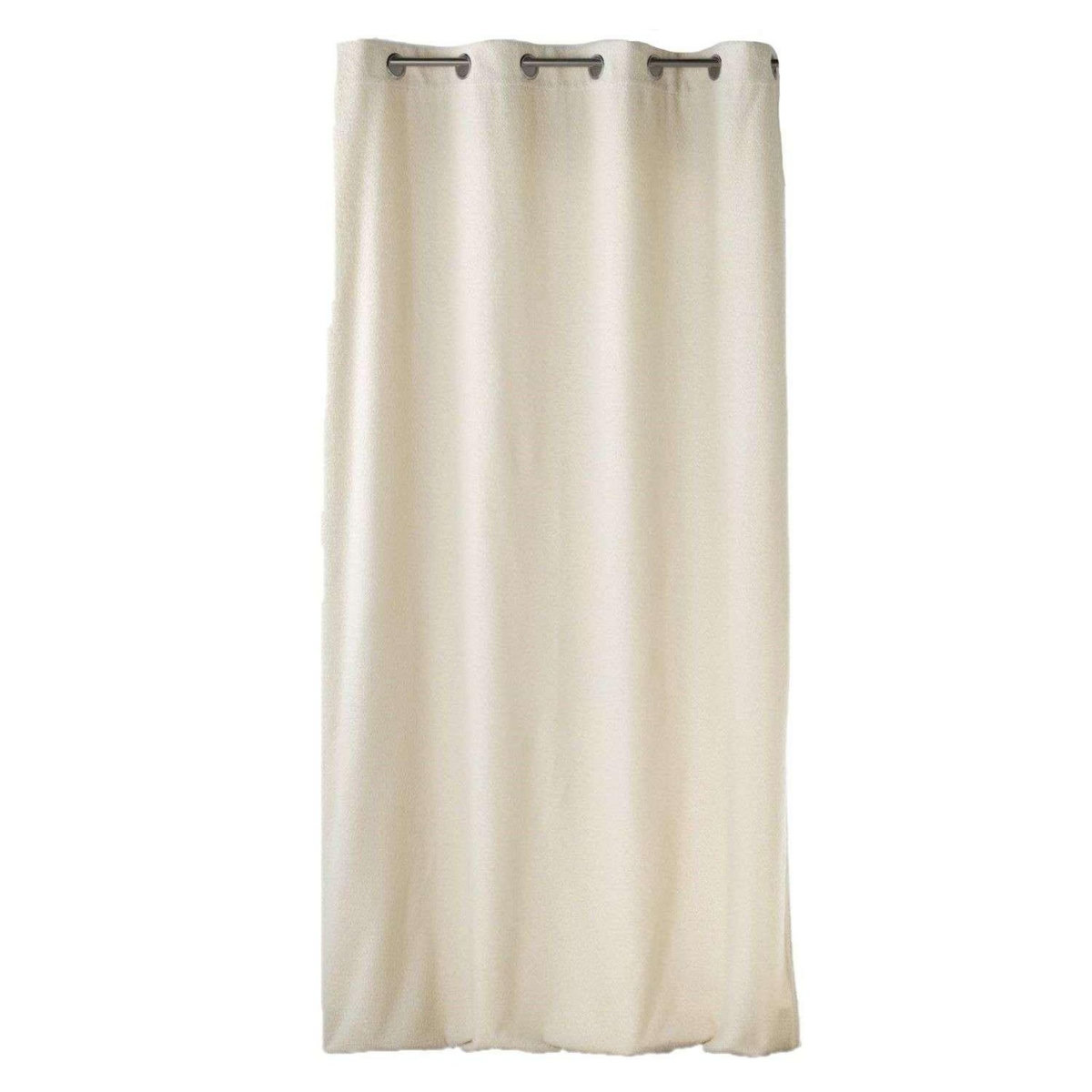 Douceur d'Intérieur Rideau à œillets BELI - Bouclette unie