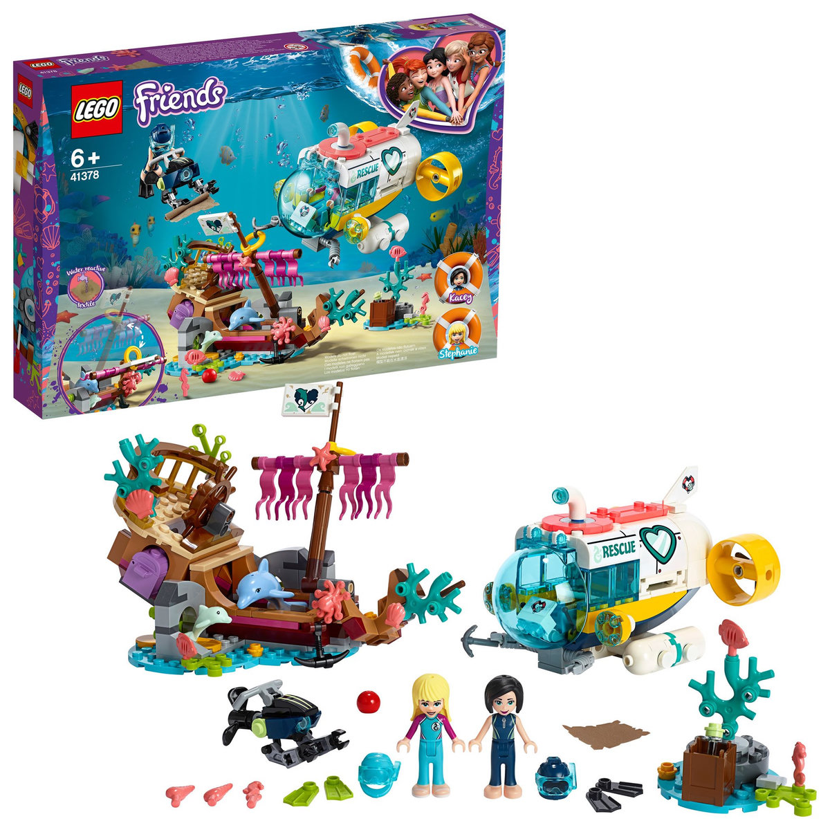 LEGO Friends 41378 - La mission de sauvetage des dauphins